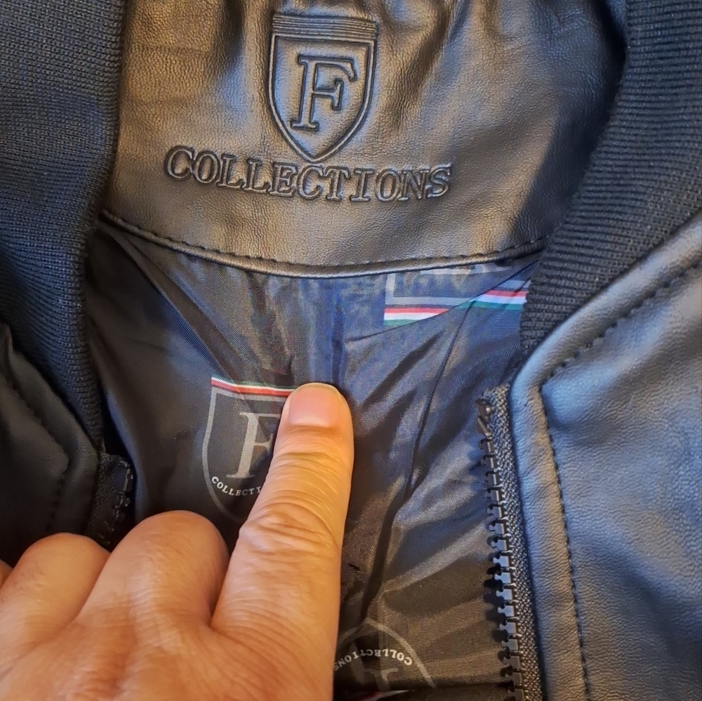 Leather jacket